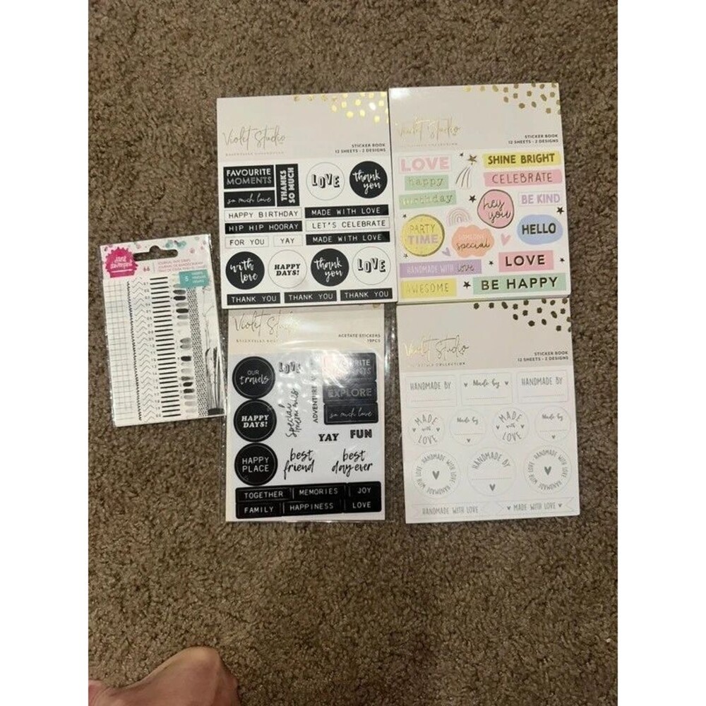 Brand new sticker books